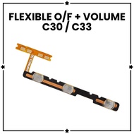 FLEXIBLE ON/OFF + VOLUME REALME C30 / C33 Original