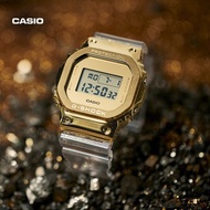 GM-5600SG-9 行貨 現貨 深水埗門市正貨 - 全新 卡西歐 Casio GShock G-shock Metal Case Watch 5600 GM5600 GM-5600 GM-5600SG GM-5600SG-9 金色離子鍍不鏽鋼金屬錶圈 手錶