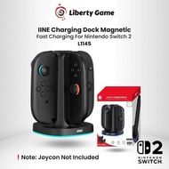 IINE Charging Dock Magnetic Charger Station for Nintendo Switch 2 Joy con Charger / Charging Control