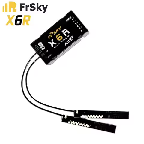 FrSky X6R 2.4G 16CH SBUS Receiver PCB Antenna Smart Port Data Return for Taranis X9D Jumper T16 T18 