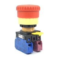 V4E01R V4E11R Idec YW1B-V4E02R 20R E03R Mushroom Head Emergency Stop Button Hole 22 YW1B pxc8
