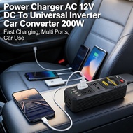 Converter 200W Inverter inverter pure transformer AC DC 12V 24V sine wave To V AC 220V