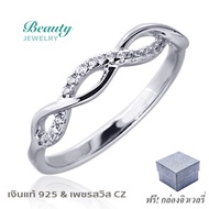 Beauty Jewelry เครื่องประดับผู้หญิง แหวนเงินแท้ 925 Silver Jewelry ประดับเพชร CZ รุ่น RS2308-RR เคลื