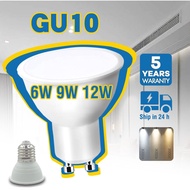6W GU10 LED Spotlight Bulb Energy Saving 360° Beam Angle Home Office Downlight Lamp Mentol Lampu Sor