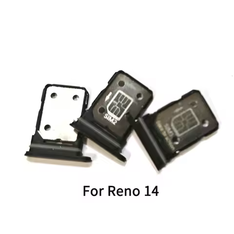 For Oppo Reno 14 / 14 Pro / 14 F SIM Card Tray Slot Holder Adapter Socket Repair Parts