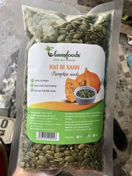 Hạt bí xanh ( nhân sống ) " Pumpkin seeds " tách vỏ 500 gram Pumpkin seeds