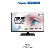 ASUS VP32UQ Eye Care Monitor – จอมอนิเตอร์ 31.5-inch, 4K UHD 3840 x 2160, IPS, 100% sRGB, HDR-10, Adaptive-Sync, DisplayPort, HDMI, Flicker Free, Blue Light Filter, Wall Mountable