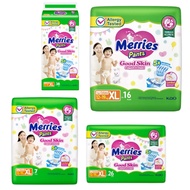 Merries Pants Good Skin XL7 XL16 XL26 XL38 / Baby Diaper Pants
