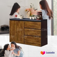 Kitchen Cabinet With Thick Mellamine Table Top / Kitchen Cabinet / Food Cabinet / Cooking Cabinet / 
