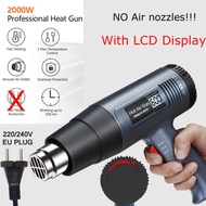 Industrial Hair Dryer 220v Hot Air Gun 2000W Hot Air Gun Air Dryer for Welding Hot Air Blower Solder