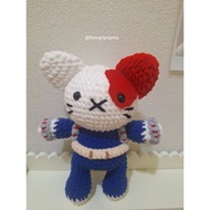Shoto Todoroki Cat Amigurumi Plushie