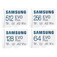 New 2021 Samsung EVO Plus 64GB 128GB 256GB 512GB MicroSD Card TF A2 V30 U3