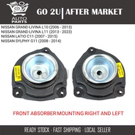 THAILAND BRAND FRONT ABSORBER MOUNTING RIGHT AND LEFT -RIGHT 54320-ED001 LEFT 54321-ED001 NISSAN LAT
