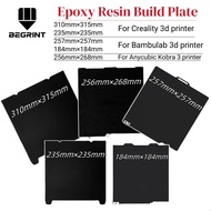 Plat Pembinaan Resin Epoksi untuk Bambu lab A1 mini Lembaran Keluli Spring untuk Creality K1C K1 Max