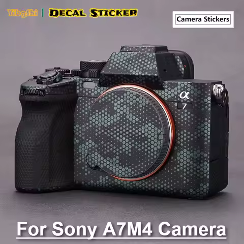 For Sony A7M4 A7IV Decal Skin Camera Sticker Vinyl Wrap Anti-Scratch Protective Film A7 Mark 4 IV M4