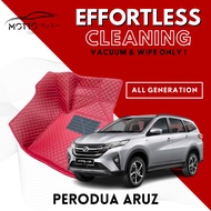 Motto Customised 5D Car Mat Perodua Aruz 2019-Present  [PU Leather alas kaki karpet kereta carpet 10