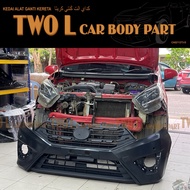 perodua axia 2017 se front bumper depan pp oem material axia se 2018 2019 2020