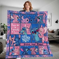 Lilo And Stitch Fleece Blanket Lilo And Stitch Vintage Personalized Fleece Blanket Lilo And Stitch L