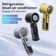 Handheld fan Portable bladeless mini fan Strong wind cool air conditioning fan Small and portable
