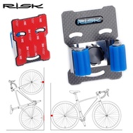 RISK Punch Free Bicycle Hanger Bike Wall Mount Rack Adjustable Size MTB Road Bike Universal Scooter Hanger Cycling Accessories