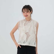 Kimmame - เสื้อ รุ่น Swirl Blouse
