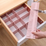 Set of 4 smart plastic drawer dividers, drawer dividers -L.H Store