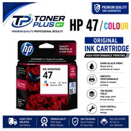 Original HP 47 Colour Ink Cartridge Genuine Tri-Colour Ink for HP DeskJet Ink Advantage Ultra 4825 4