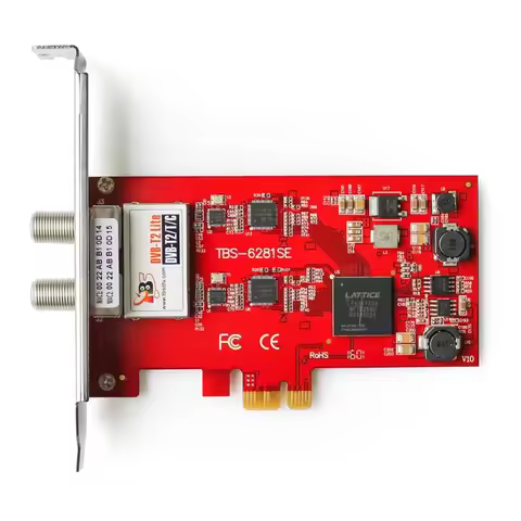 SE DVB-T2/T/C TV Tuner PCIe Card high definition TV receiving card