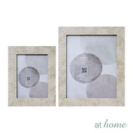 At Home Yoshi Nordic Picture Frame Bordered Design Photo Frame Display For Home And Office 5x7& 8x10