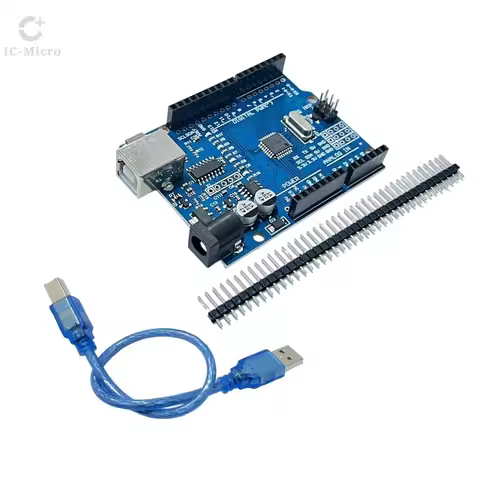 high quality One set R3 CH340G+MEGA328P Chip 16Mhz For UNO R3 Development board + USB CABLE XCW