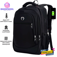 Tas Polo Alto Pria Dewasa Ransel Sekolah Besar Tas Sekolah Laki laki SMP Anak Cowok Terbaru 2024 Tas
