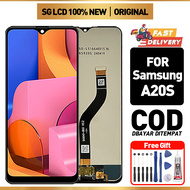 LCD SAMSUNG A20S Original lcd hp Layar Sentuh Fullset ori 100% Glass Touchscreen Digitizer COD Pengi