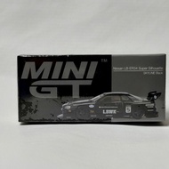 Mini GT Nissan LB ER34 Super Silhouette Skyline Black Seal Box