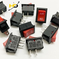 [Combo of 3] Rocker Switch KCD1-101 2P 250V 6A 2 New ON-OFF Modes