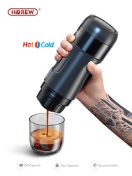 SALE HiBREW Portable Coffee Machine for Car & Home,DC12V Expresso Coffee Maker Fit Nexpresso Dolce P