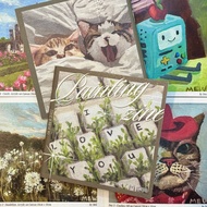 Painting Zine, Art Painting Zine Book, Oil Painting, Acrylic Painting Art Print Book, Art Collection