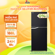 Tủ lạnh Inverter Panasonic NR-BA229PKVN (188L) - Hàng chính hãng - Chỉ giao tại HCM