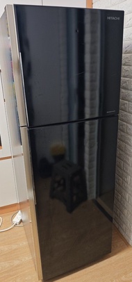 Hitachi 日立 變頻雙門雪櫃 冰箱 （黑色）