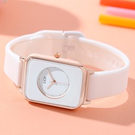 Goethe Simple Skin-Friendly Silicone Tape Female Student Style High-value Summer Square Quartz Water