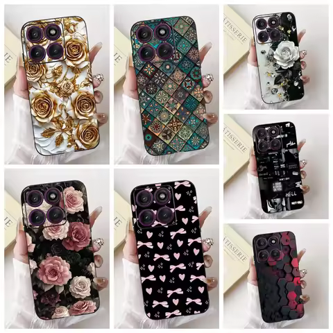 For Motorola Edge 60 Case Moto Edge 60 Pro Cover XT2507-1 XT2505-1 Shockproof Silicone Soft Funda on