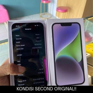 iphone 14 128 gb ibox purple second