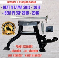 standar tengah 2 honda beat fi lama dan beat fi esp 2012 2013 2014 2015 2016 K25 set komplit