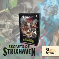Secrets of Strixhaven MTG Commander Deck "Lorehold Spirit" English Magic the Gathering MTG-ASIA Seal
