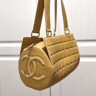 Vintage Chanel Chocolate Bar Bag 圓桶 冰格 中古袋