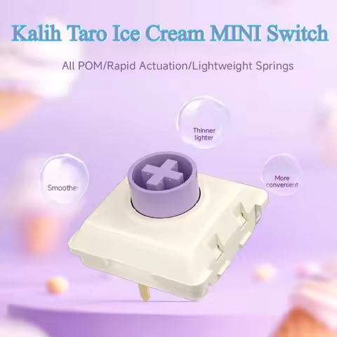 Kailh Taro Ice Cream MIN Low-Profile Switch Quick Trigger 37g Pressure 1.2mm Custom Linear Switch fo