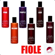 JAPAN FIOLE QUALUCIA COLOR SHAMPOO Ash grey/Beige/Pink Color Protect, Color Replenishing and Anti-Ye