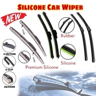Car Wiper Soft Hybrid Edition Red Rubber Wipers Blade PERODUA WIPER bezza alza myvi ativa viva kanci