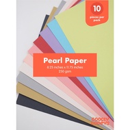 A4 Pearl Paper Cardstock 250gsm Cardstock Paper Birthday Cake Topper Wedding Souvenir Invitation - G