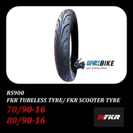 FKR TUBELESS TYRE TYRE TUBELESS FKR TYRE SCOOTER FKR RS900 RS 900 70/90-16 80/90-16 70 90 16 80 90