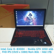 Laptop Bekas Bergaransi - Asus TUF Gaming FX504GD Core i5 - Gen 8th